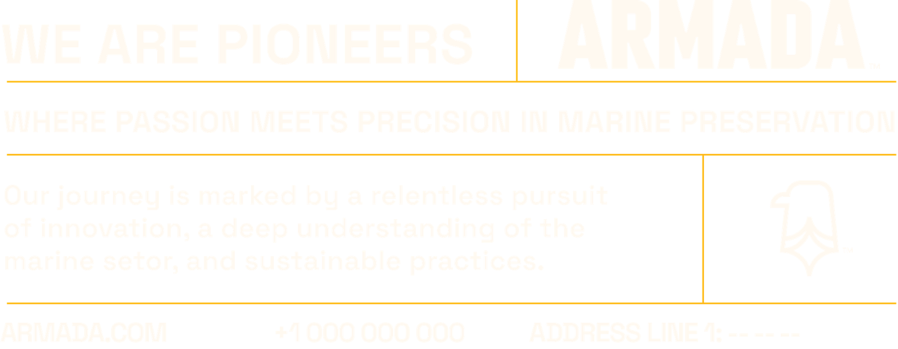 Armada — business card