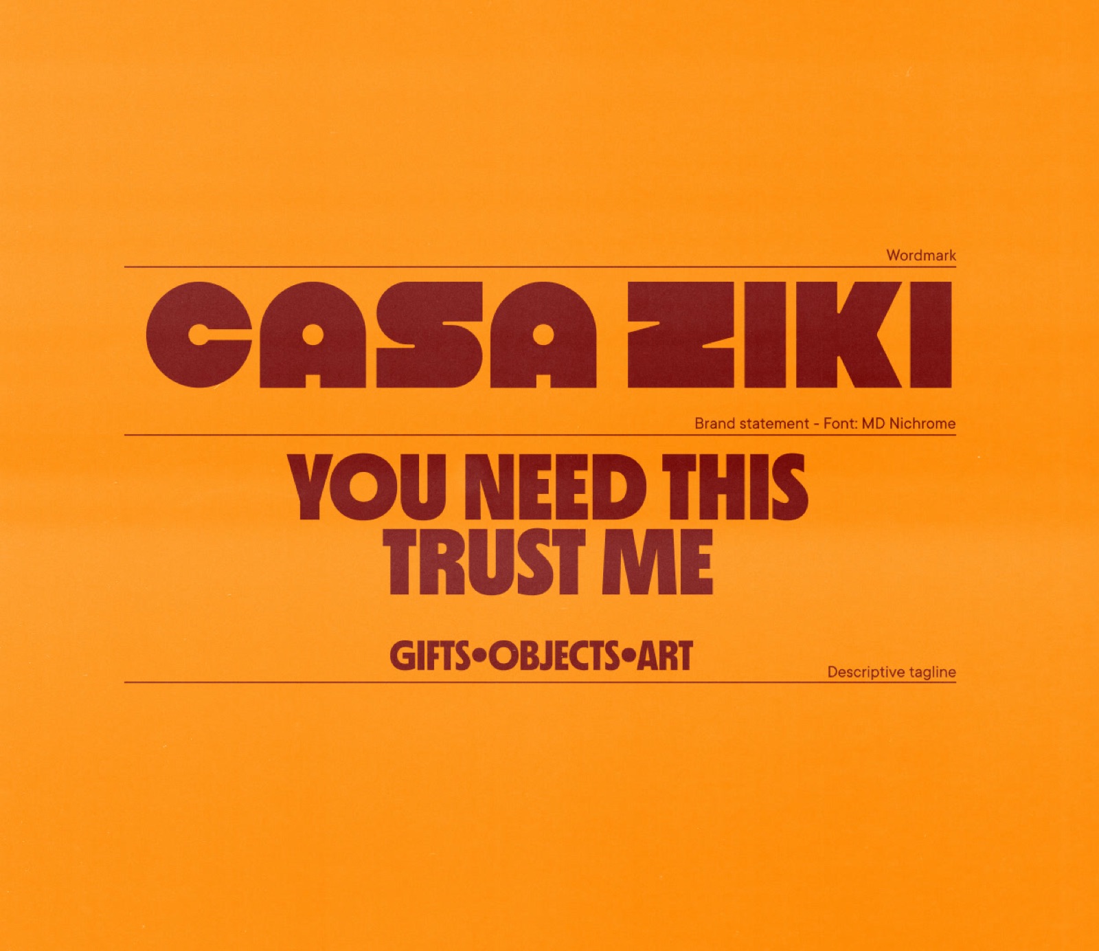 Casa Ziki — lockup