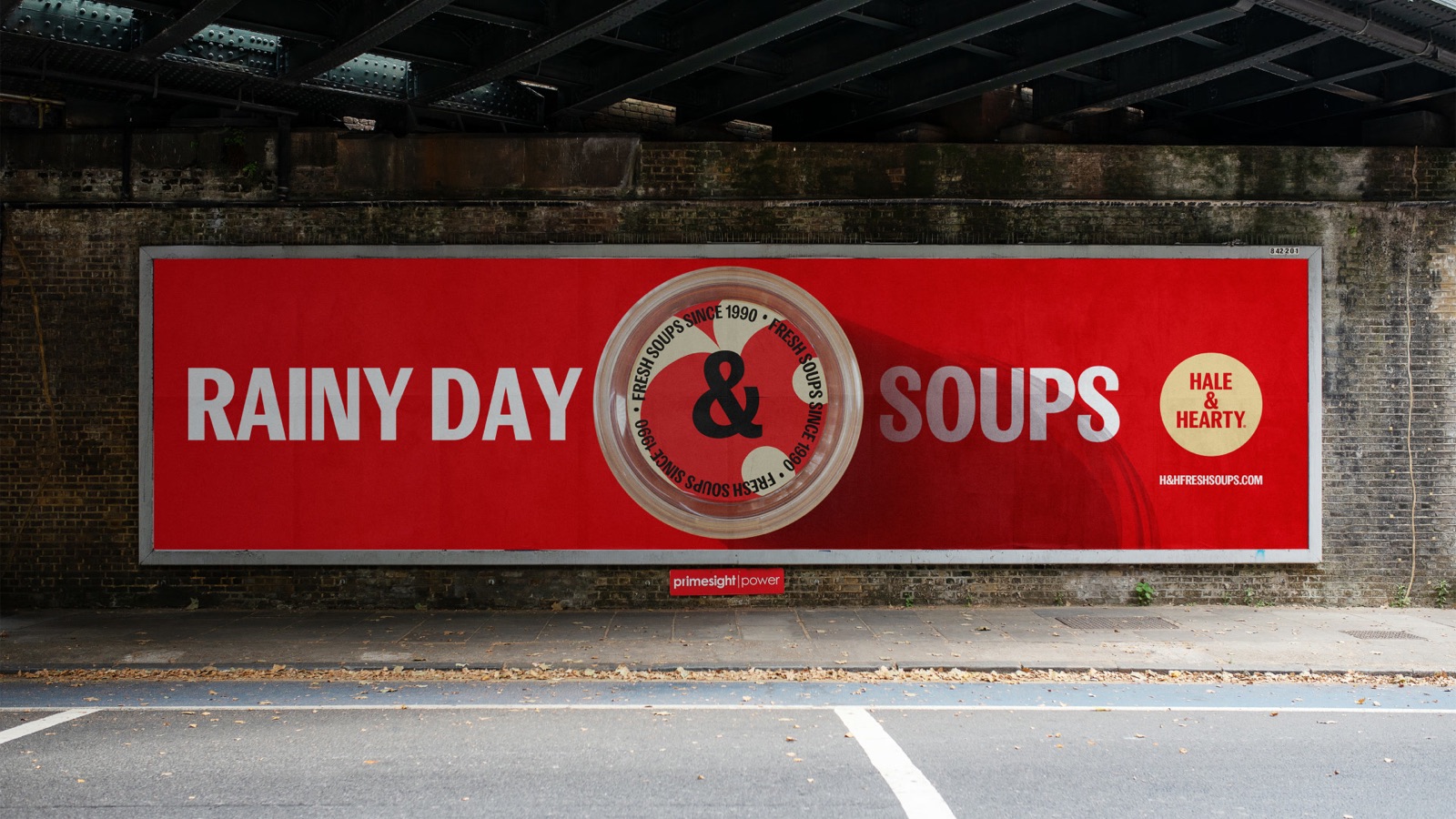 Hale & Hearty — billboard