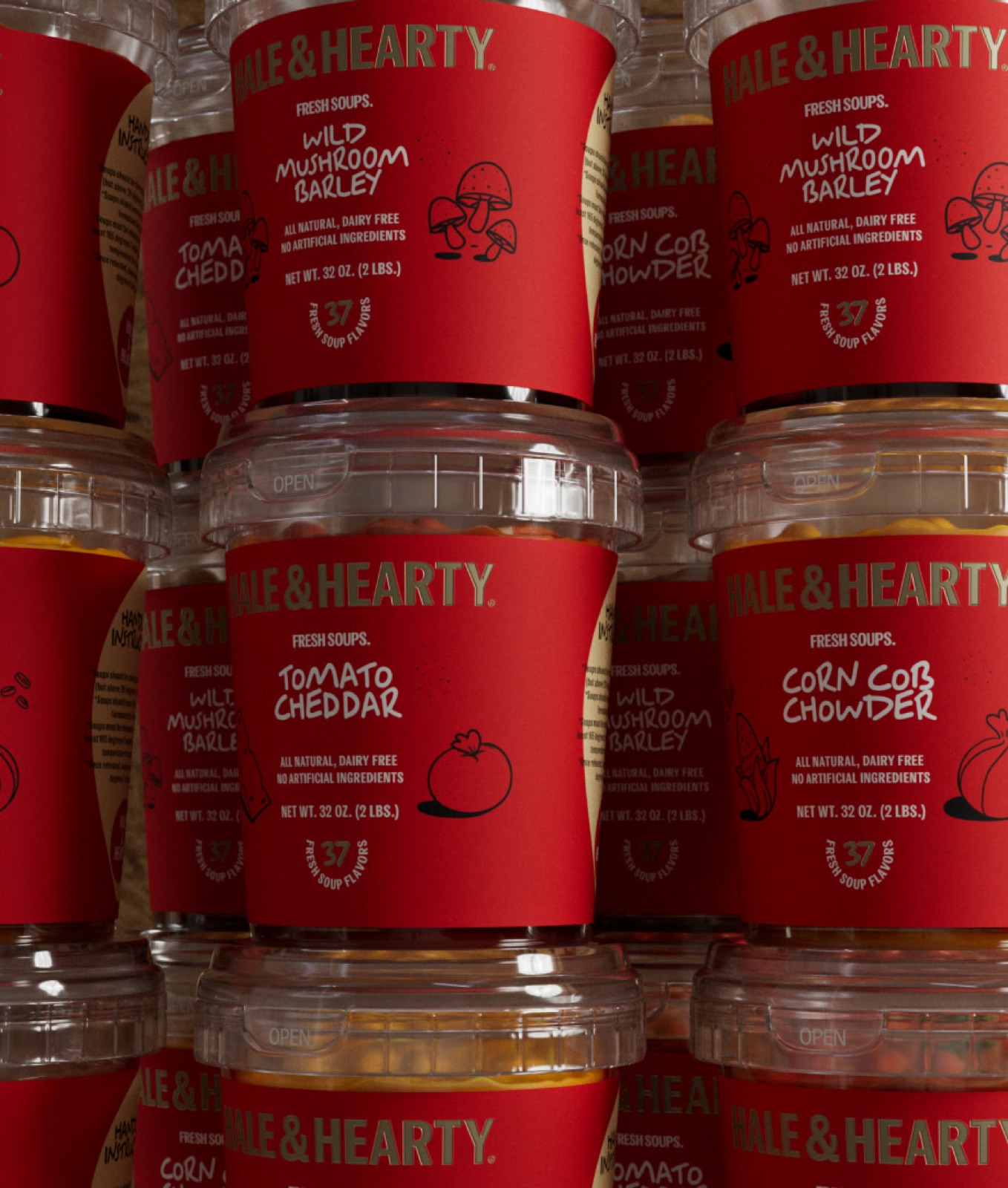 Hale & Hearty — packaging