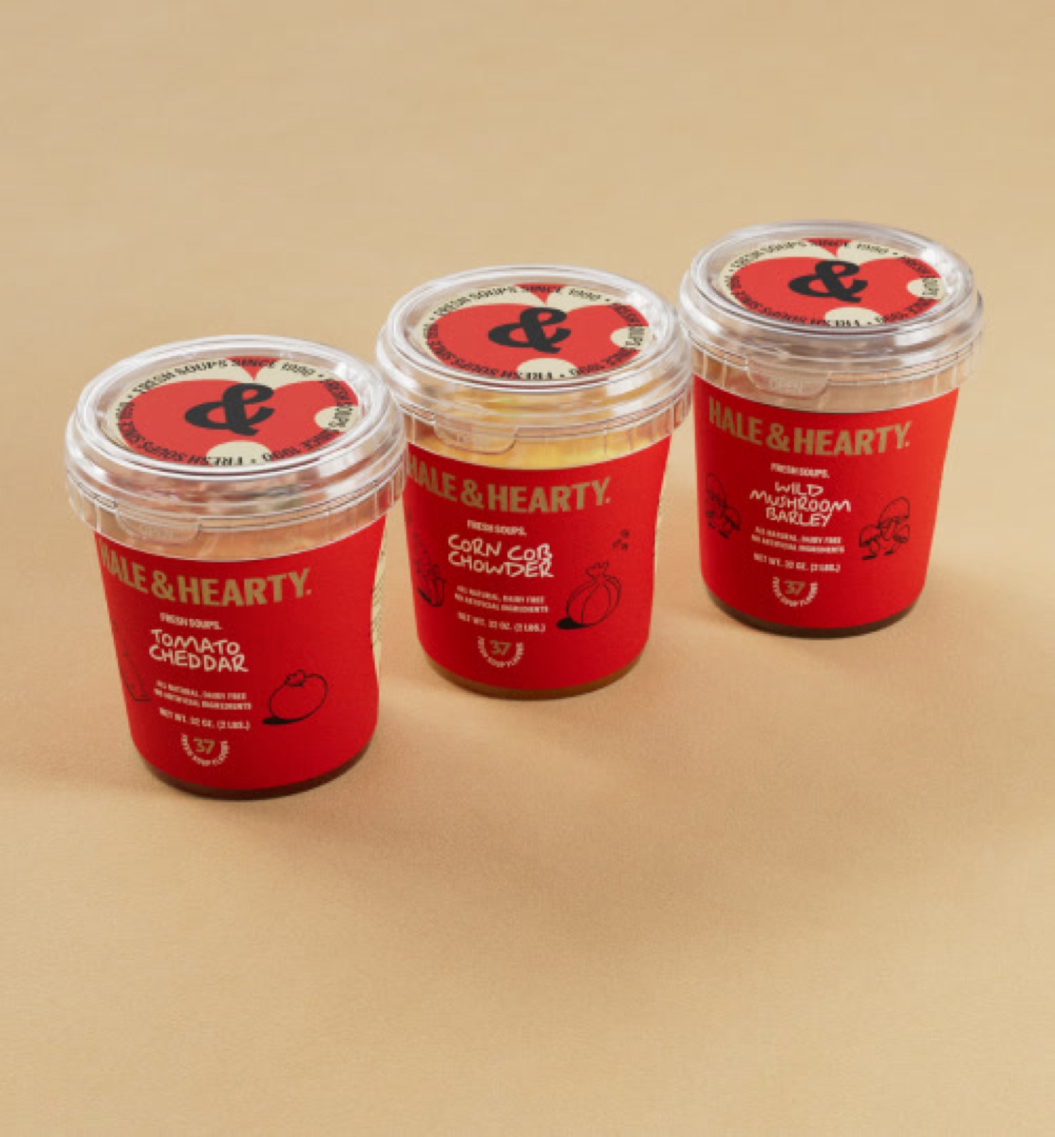 Hale & Hearty — packaging