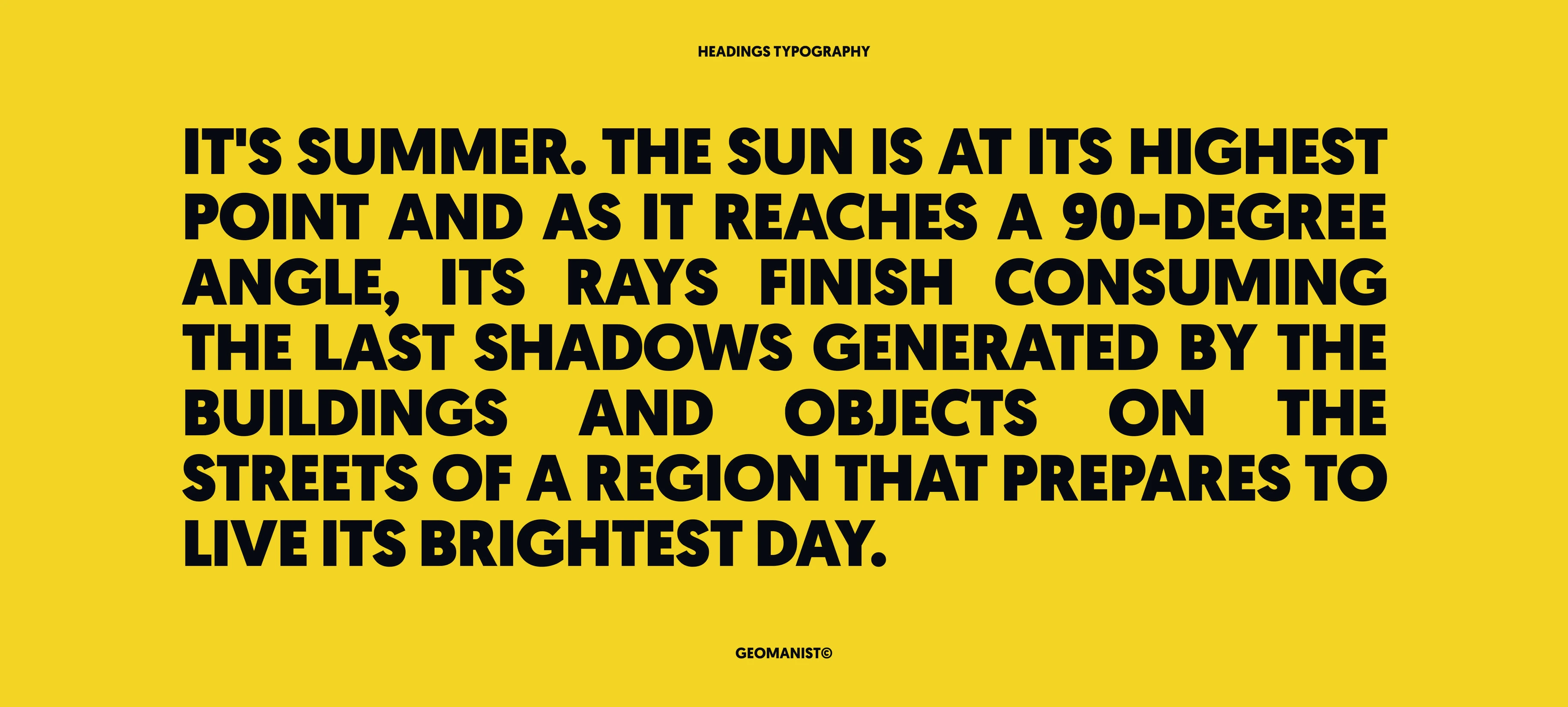 Inside South Florida — typography