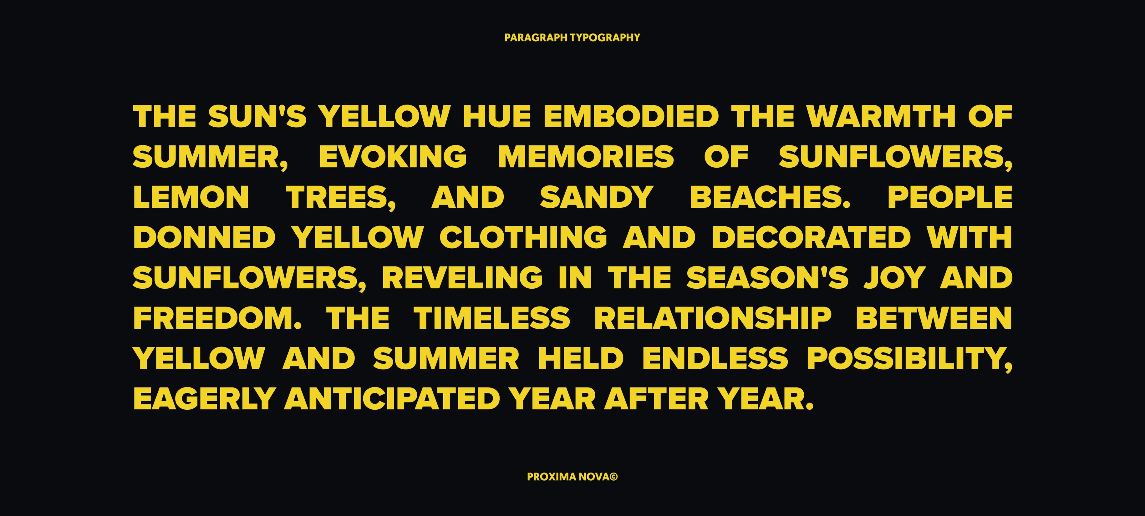 Inside South Florida — typography