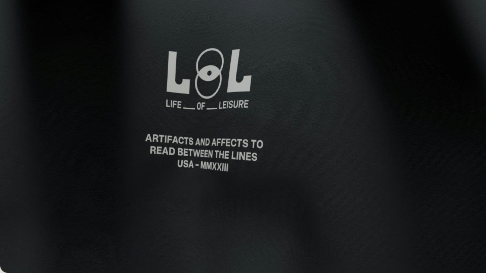 Life of Leisure — Merch