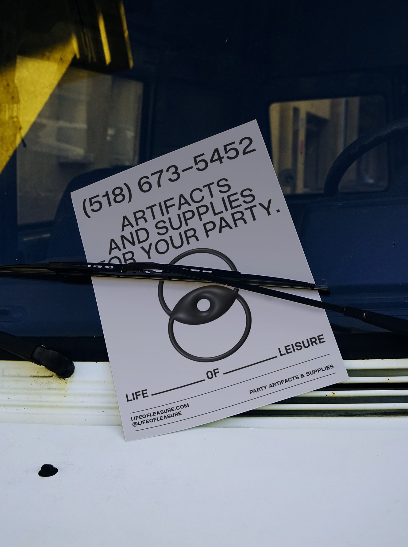 Life of Leisure — business cards