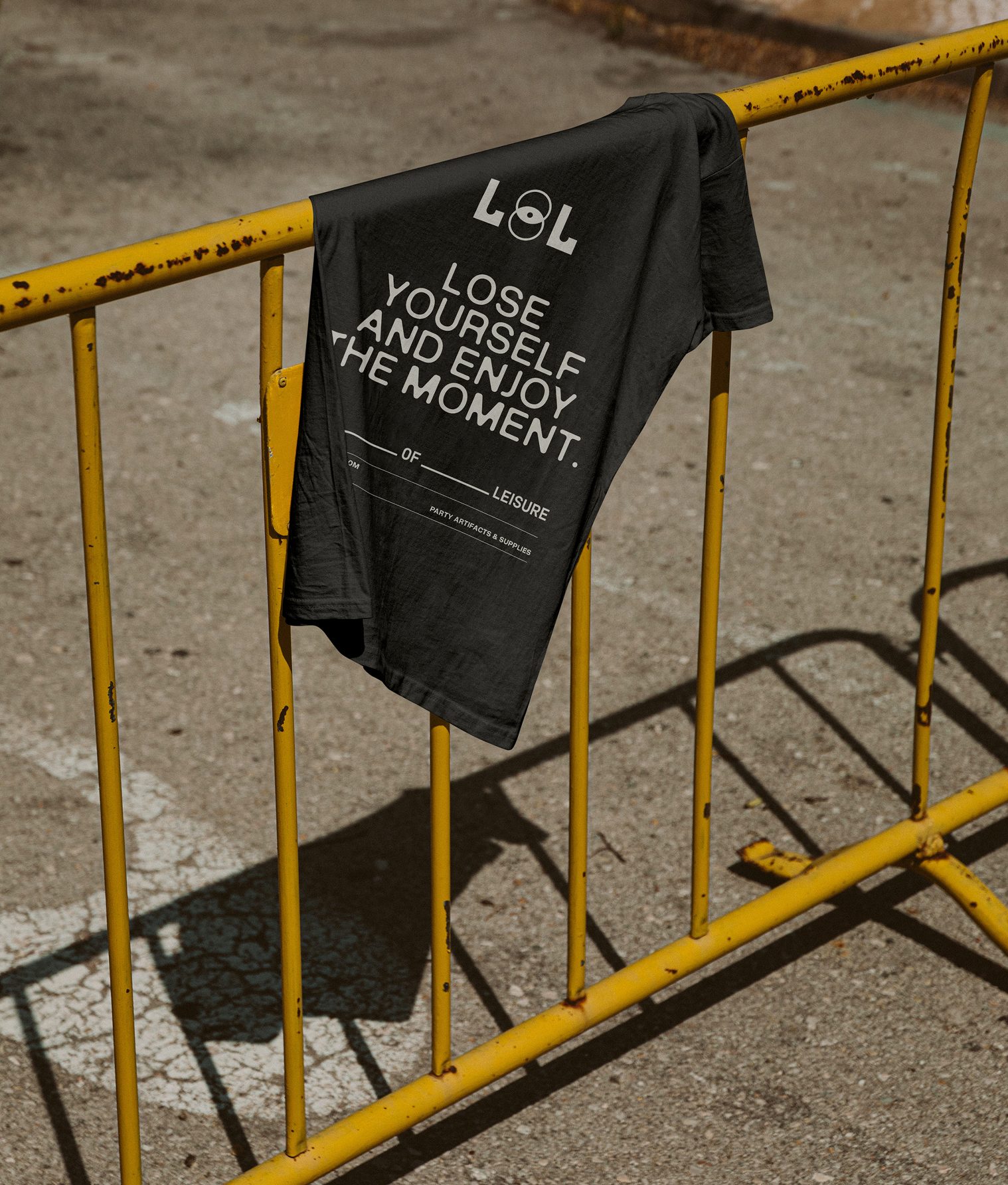 Life of Leisure — tote on barricade