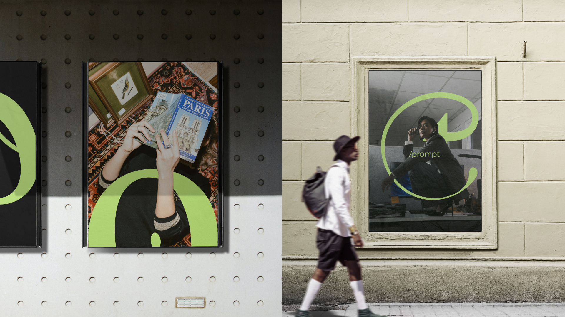 /prompt. — street posters