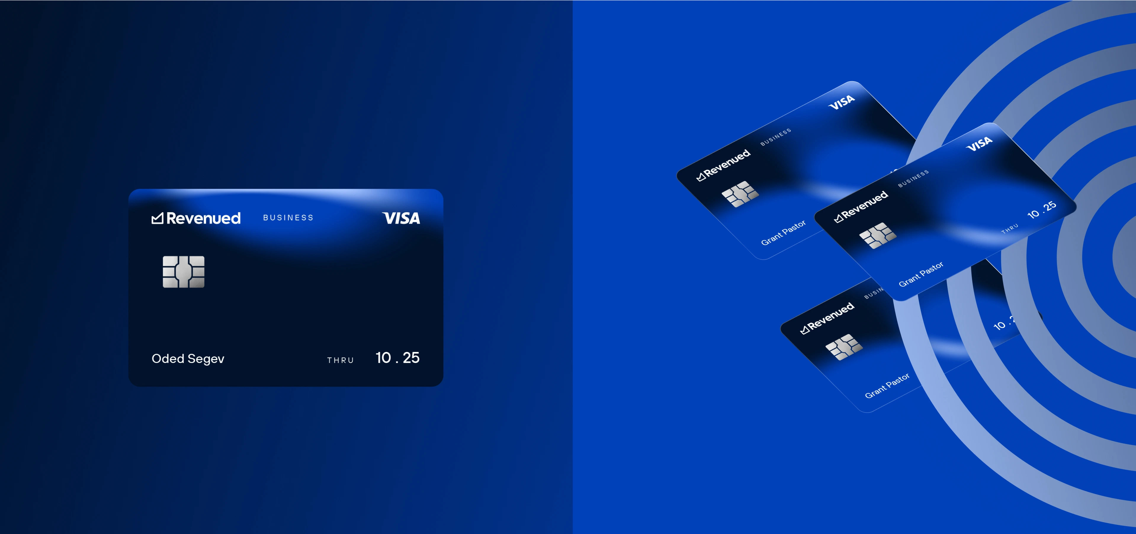 Revenued — business card