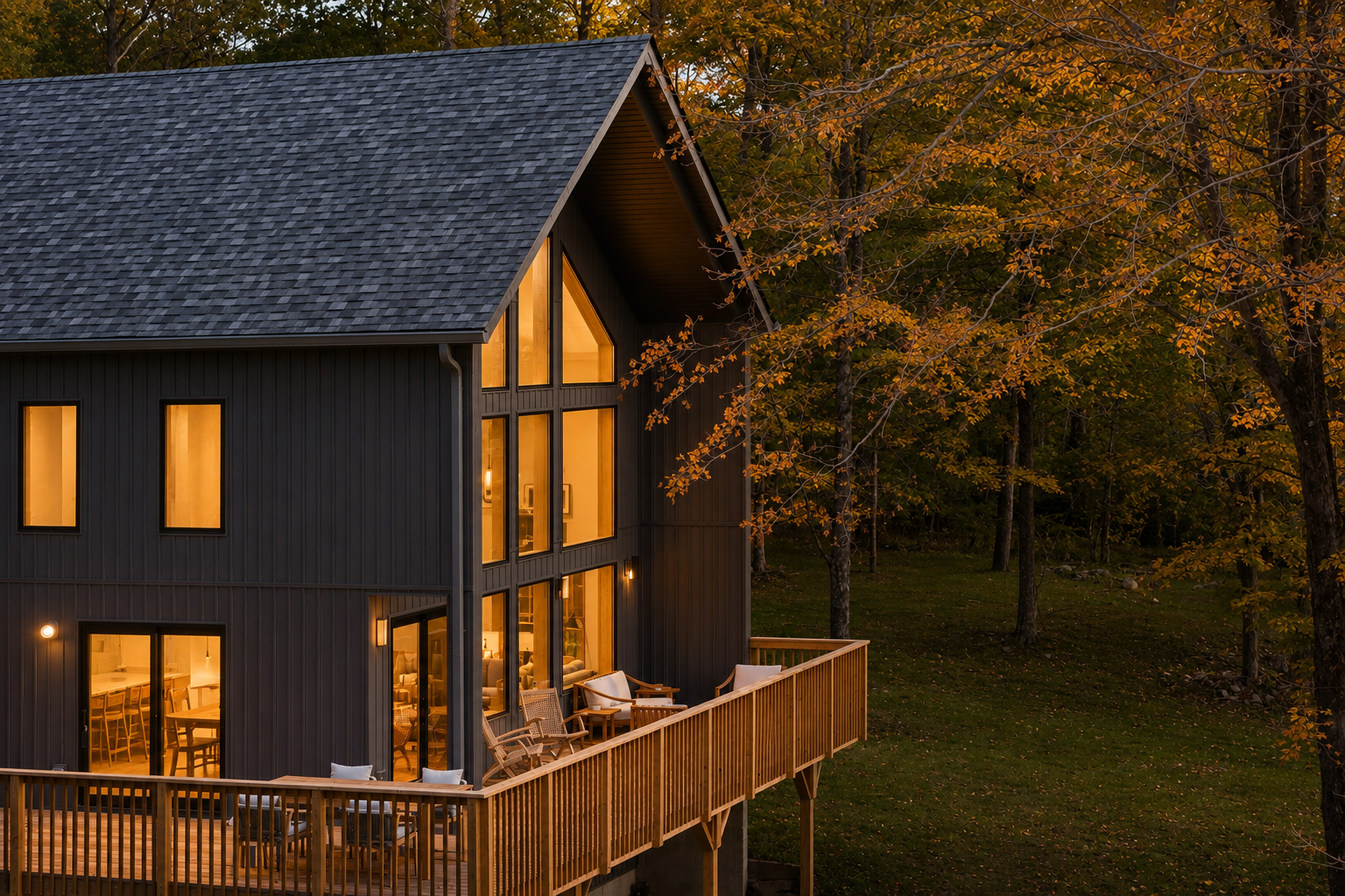 Rustic Pines — house frame
