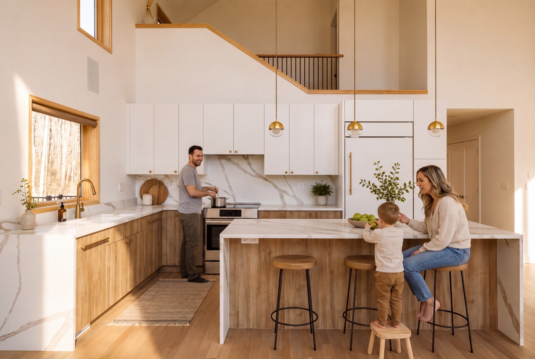 Rustic Pines — kitchen
