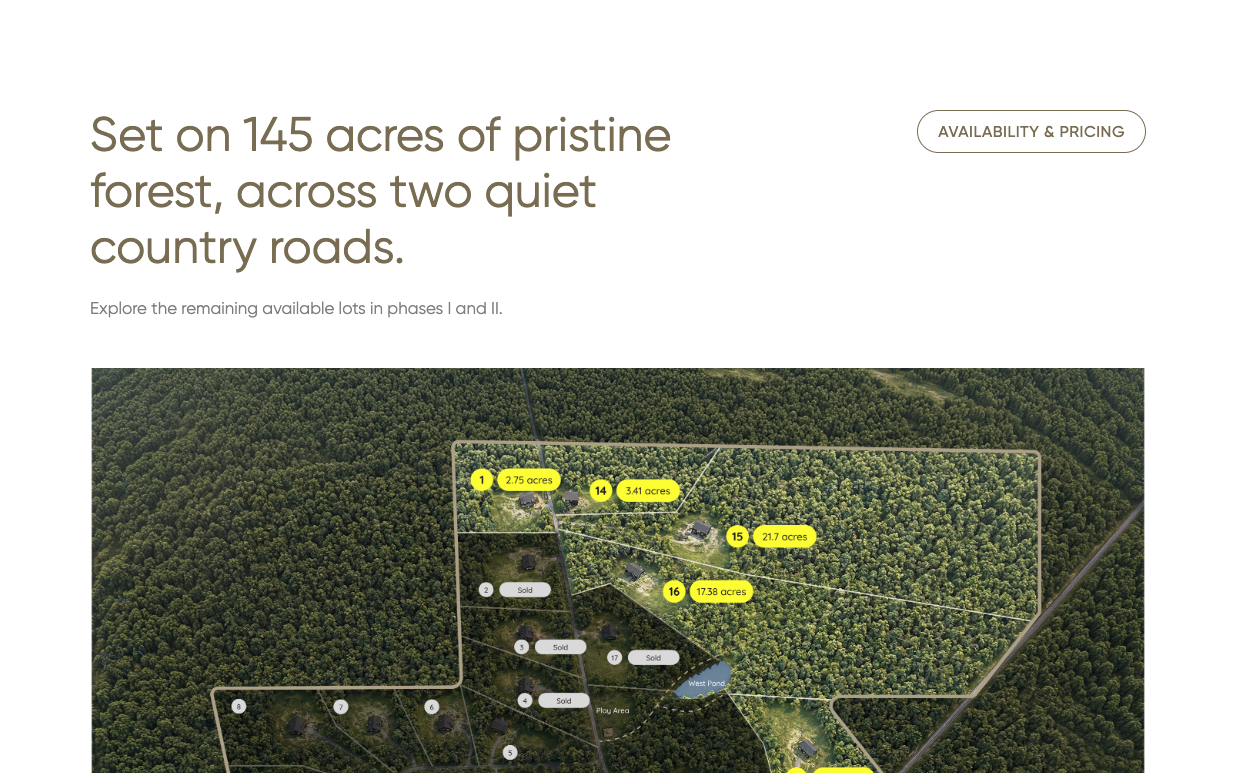 Rustic Pines — website