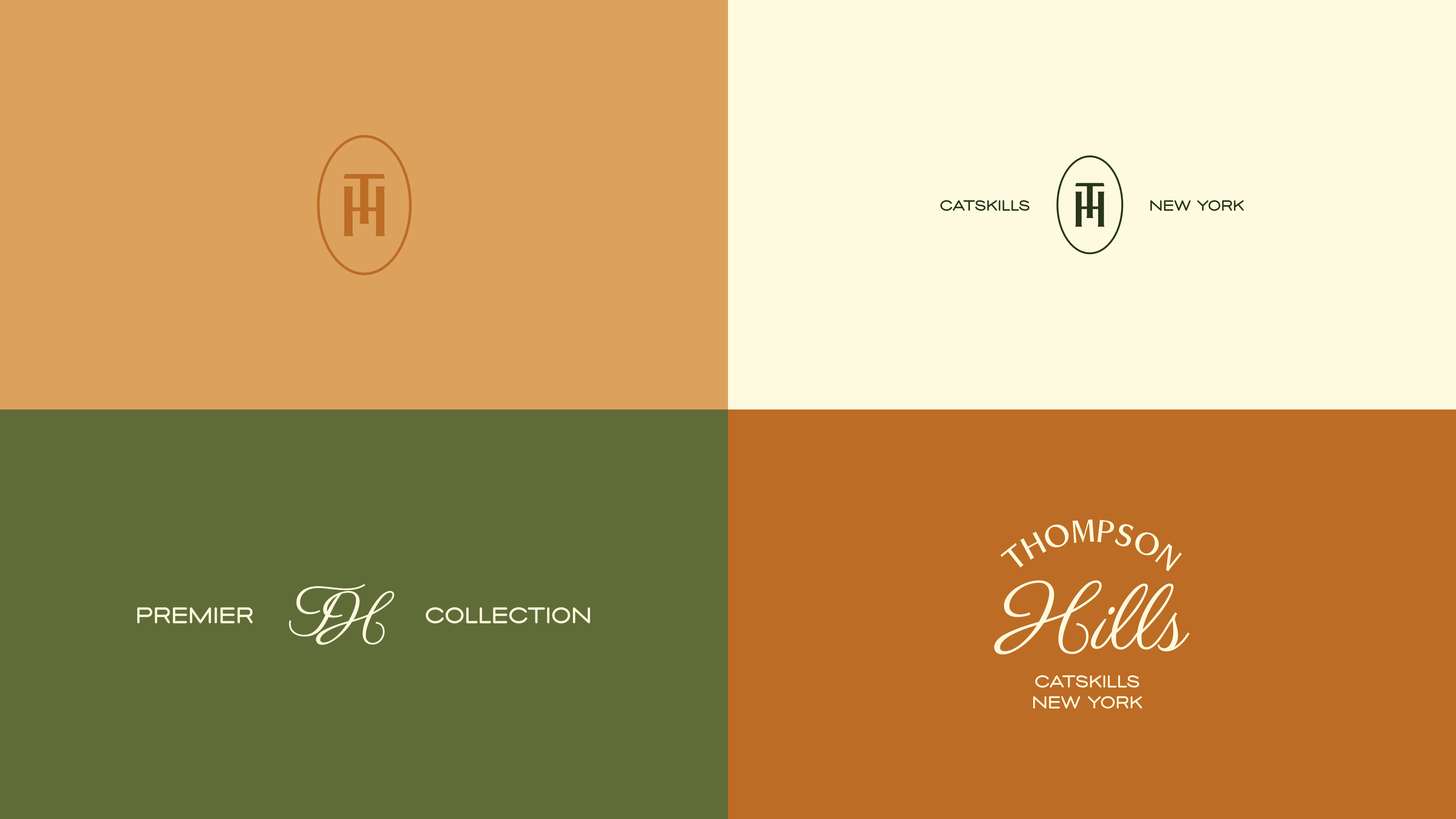 Thompson Hills — logo system