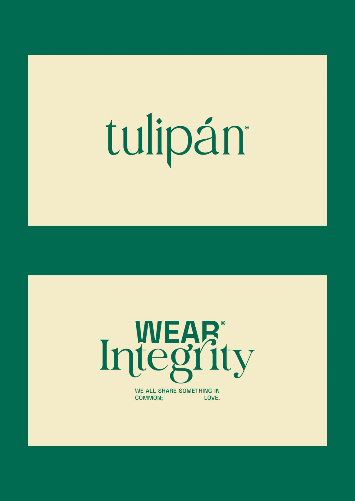 Tulipán — logo